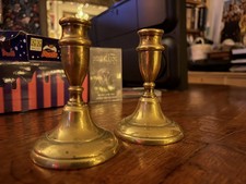 Pair Antique Brass Georgian