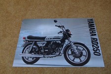 1977 Yamaha RD250 UK Brochure/Technical Sheet