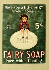 Decoration Poster.Interior design.Fairy Soap.Green Bathroom decor.6974