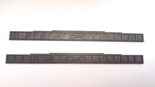 Gauge long girder bridge - n,