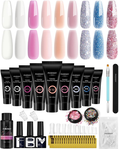Poly nail gel kit 15ml - kit,,