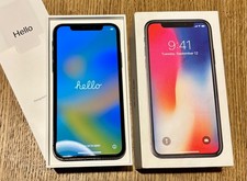 Apple iPhone X 256GB Space Gray Unlocked smartphone in box ( iPhone 10 ) 