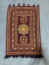 Vintage Handmade Aubusson Rug