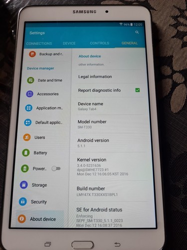 Samsung galaxy tab - tab, sm-t330