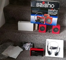 Red 3in1 Saisho Walkman PS27SP