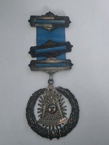 Vintage 1882 past master medal - 1882,