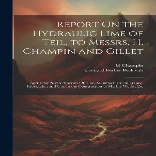 Report the hydraulic lime - report,