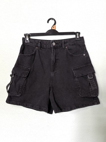 Primark denim cargo shorts - denim,