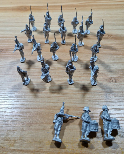 Metal lead wargame 22x - ,