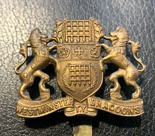 Westminster Dragoons Imperial Yeomanry Cap Badge