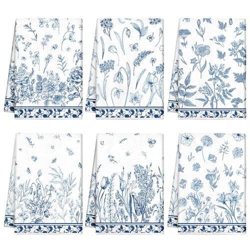 Pcs floral kitchen towels - kitchen,