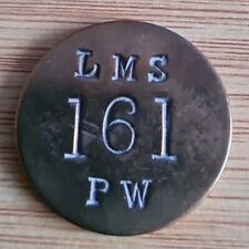 L.M.S Railway Check Token  161