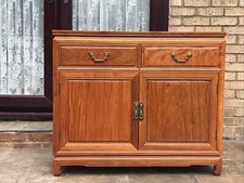 Chinese Elm Rosewood Colour Cupboard