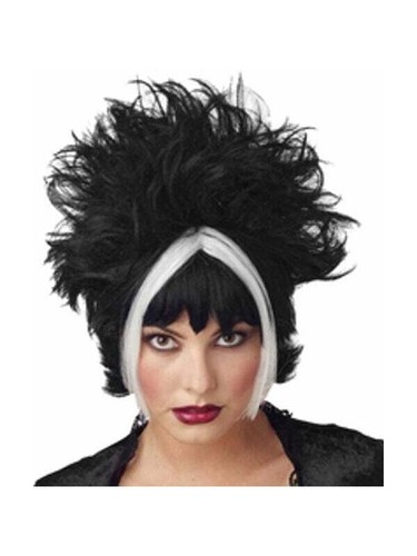 Chunky black white gothic - black,
