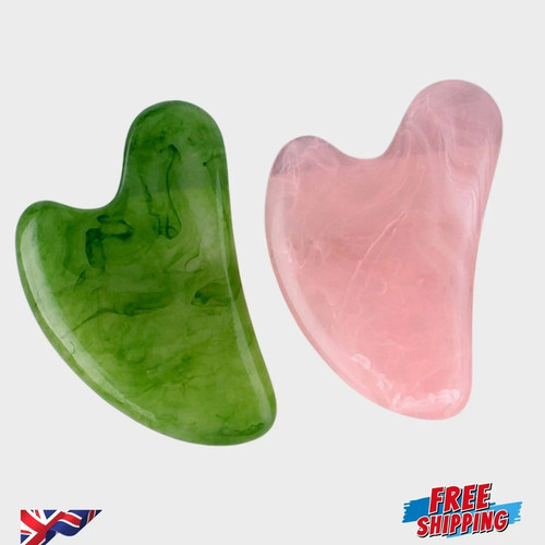 Gua sha stone natural rose - sha,