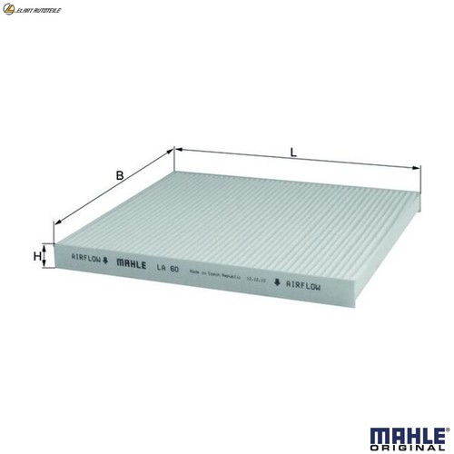 Interior air filter for - interior,