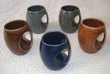 Holkham Pottery Mugs Total 5