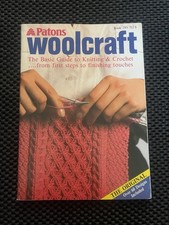 PATONS 295  WOOLCRAFT Basic Guide to  Knitting and crochet