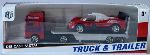 Car tow truck transporter - truck,