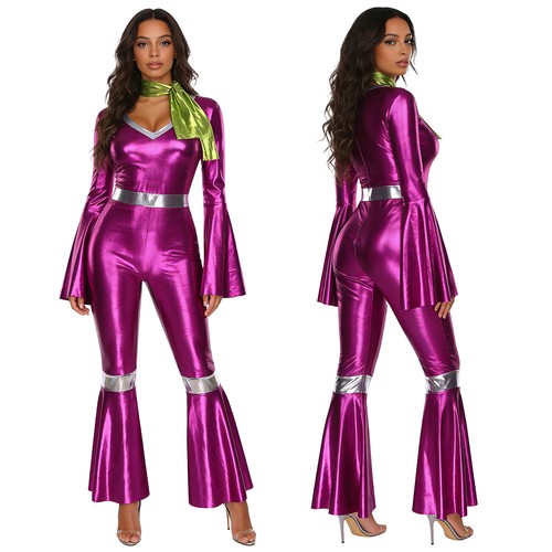 Women 70s disco jumpsuit - women,