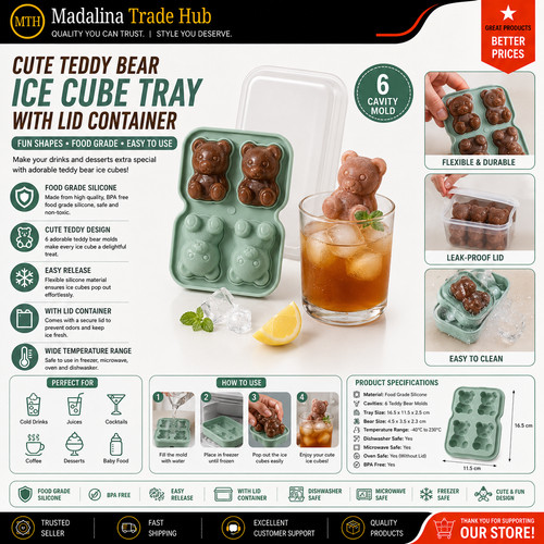 Cute teddy bear ice - teddy,