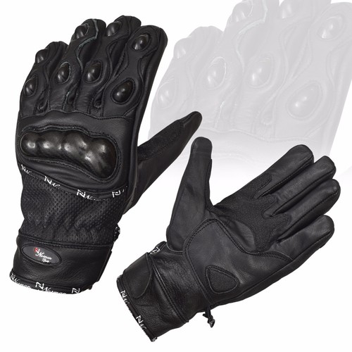 Black leather motorcycle - black,