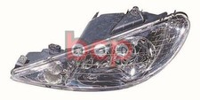 Peugeot 206 03-06 Headlamp Headlight Left side near side LH clear HIGH LINE