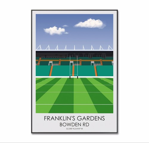 Franklin gardens poster - franklin’s,