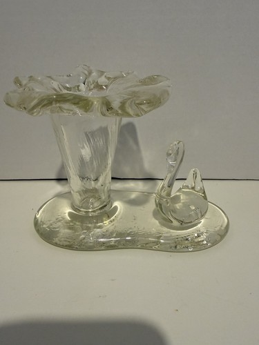 Vintage hand blown - art, glass