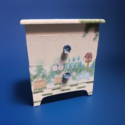 Vtg hand painted miniature - vtg,