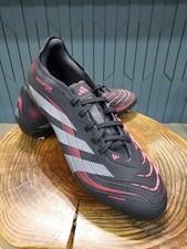 Adidas Predator Pro FG Football Boots Shoes Size UK 11 New ID3854 Black Red
