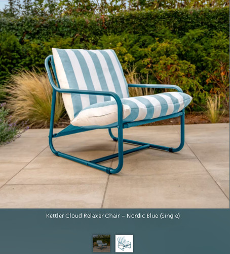 Kettler cloud relaxer chair - kettler,