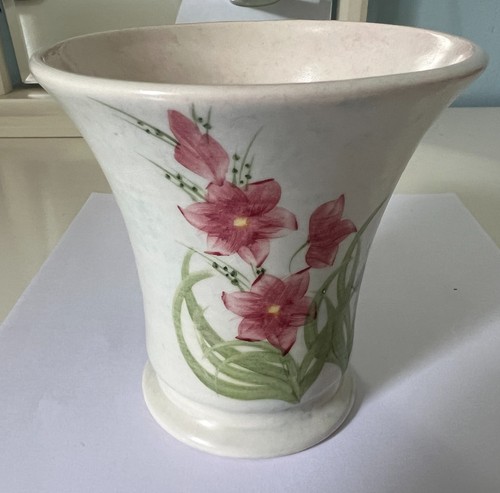 Vintage hand painted - hand-painted, ceramic