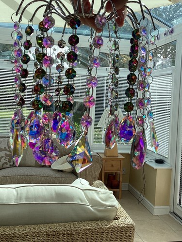 Small chandelier new glass - small,