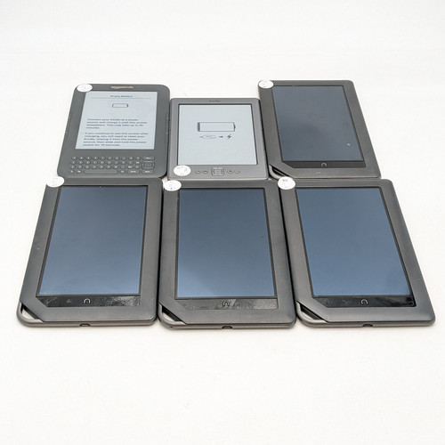Assorted ebook readers - assorted,