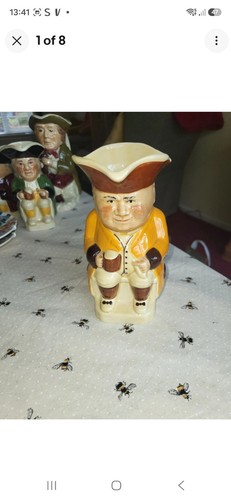Toby jug vintage tony wood - toby,