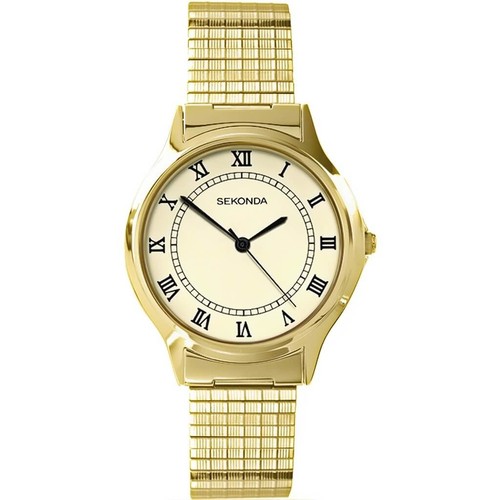 Sekonda watch 3021b mens gold - 3021b,