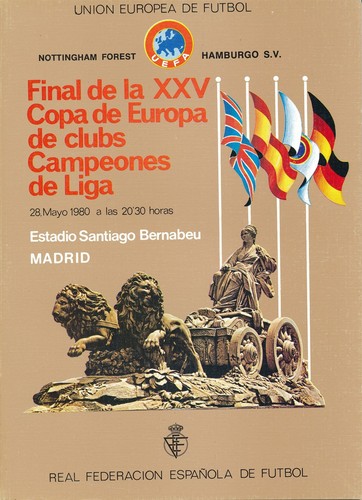 European cup final 1980 - cup,