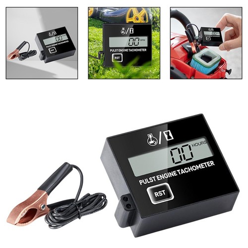 Tachometer for chainsaw - chainsaw, and