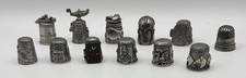 12 X Assorted Vintage Pewter