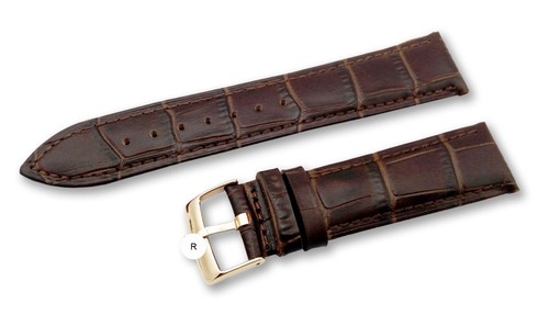 Dark brown genuine - brown, leather