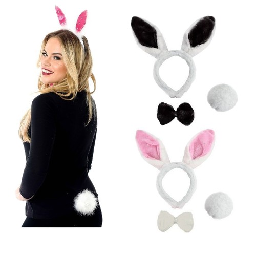 3pc bunny rabbit set - bunny, headband