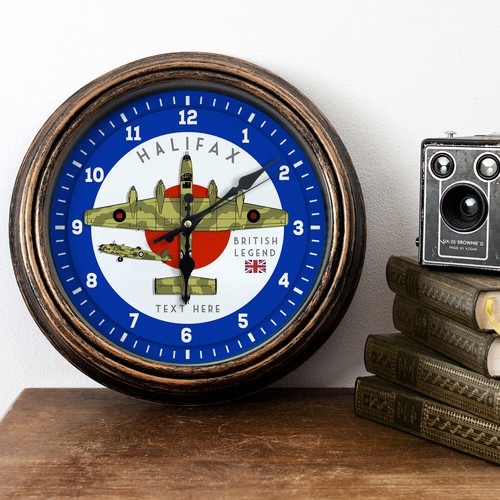 Halifax clock personalised - halifax,