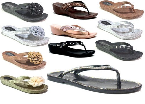 Womens diamante slippers - womens,