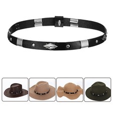 Leather Cowboy Hat Bands for