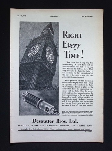 Original 1940 advert - original,