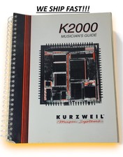 K2000 Musicians Guide Kurzweil