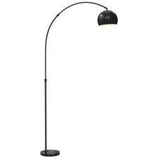 HOMCOM Arc Floor Lamp for