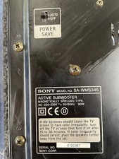 Sony SA-WMS835 Active