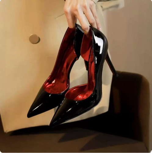 Sexy red bottom women high - red,